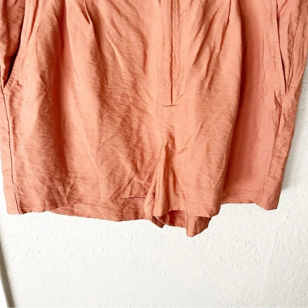 Banana‎ Republic Shorts Women's 16 Terracotta Orange Pleated Summer Boho